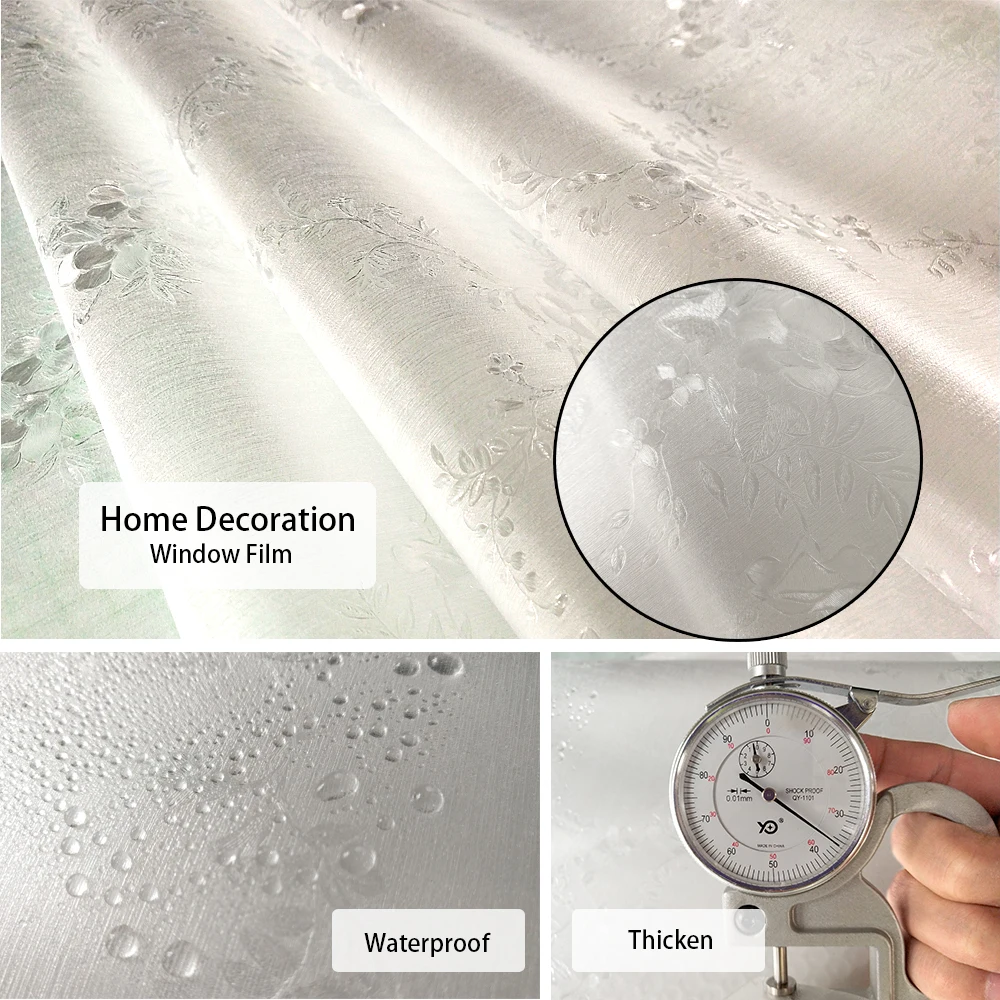30x200 см Новая виниловая декоративная оконная пленка статическая липкая неклейкая