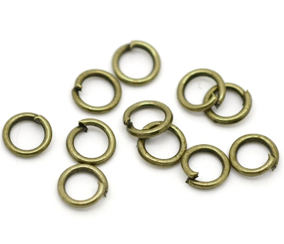 

DoreenBeads Antique Bronze Open Jump Rings 5mm(1/4"), sold per lot of 1000 (B16978), yiwu