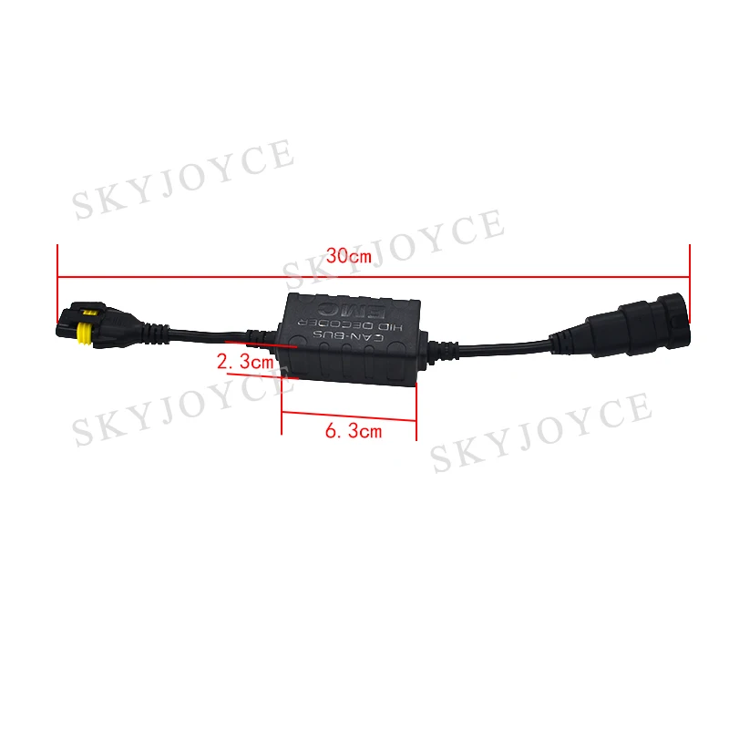 SKYJOYCE 1 пара фар для автомобиля Canbus декодер HID Предупреждение ющий компенсатора