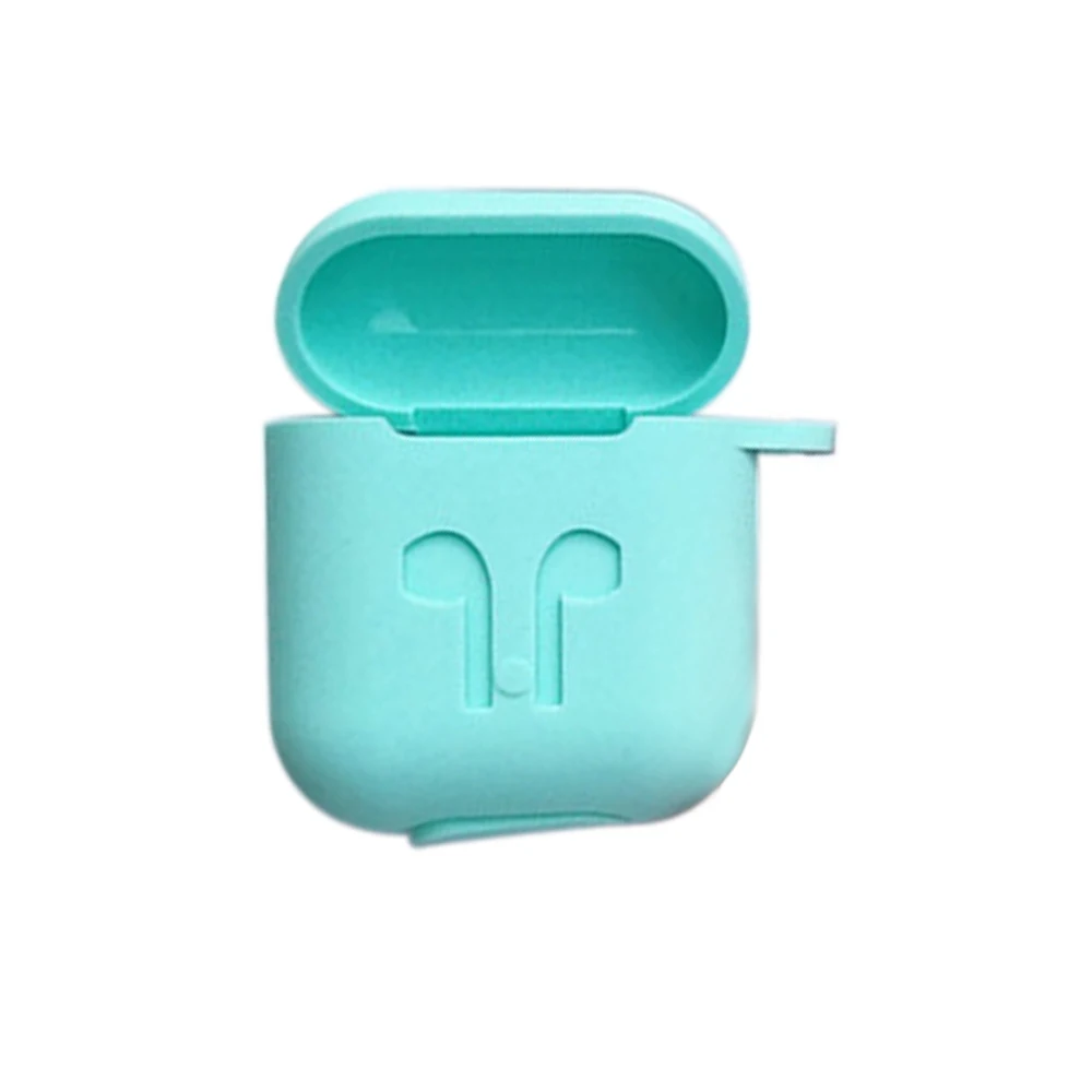 Силиконовые чехлы для наушников чехол Apple AirPods наушники беспроводная гарнитура