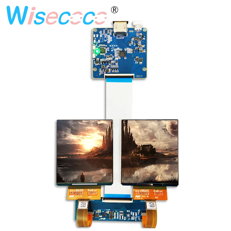 Сделай сам VR экран с 90 Гц двойной 3 81 дюймовый 1080p oled дисплей платой драйвера mipi для