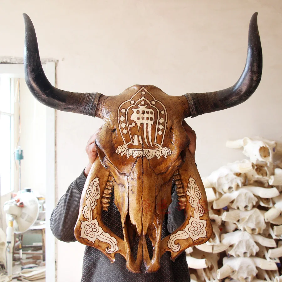 Голова ремесел доставка яка образец черепа настенные украшения подарки и голова