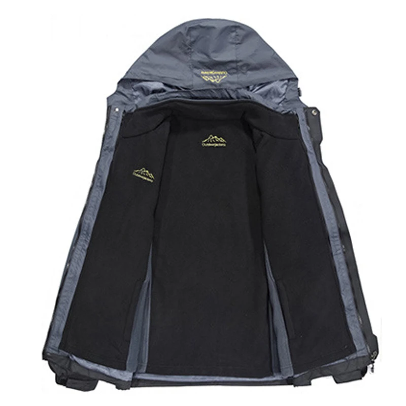 Ветровка мужская 3 в 1 теплая куртка для походов и отдыха на открытом воздухе 2