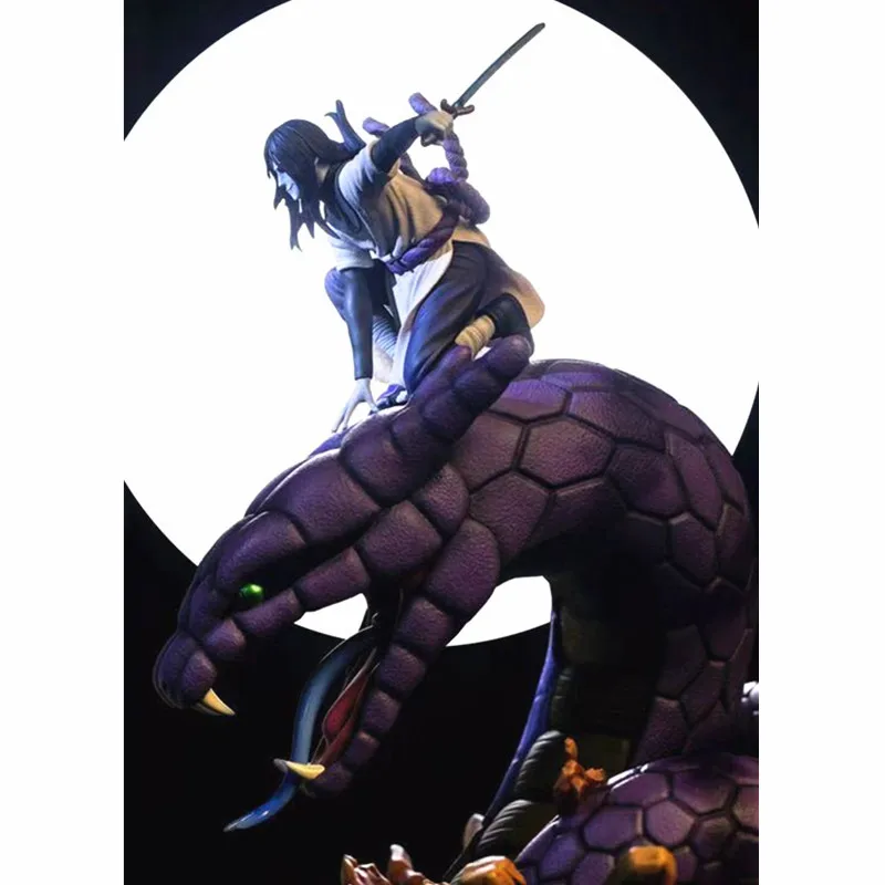 Аниме Наруто Акацуки Orochimaru GK смола статуя фигурка коллекция модель украшения G2482