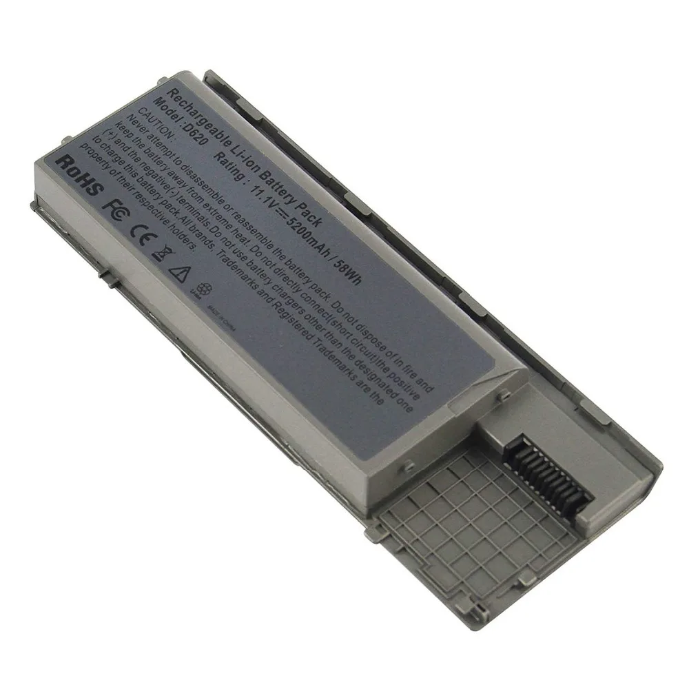 Аккумулятор для ноутбука Dell Latitude D620 D630 D631 M2300 KD491 KD492 KD494 KD495 NT379 PC764 PC765 PD685 RD300 TC030 6