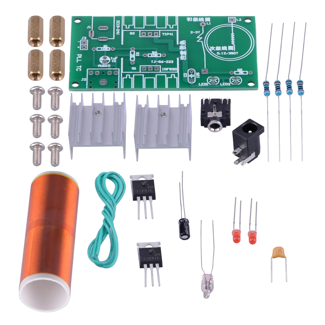 LETAOSK 3 5 розетка музыкальная игрушка 15 Вт DIY Мини плазменный динамик с катушкой