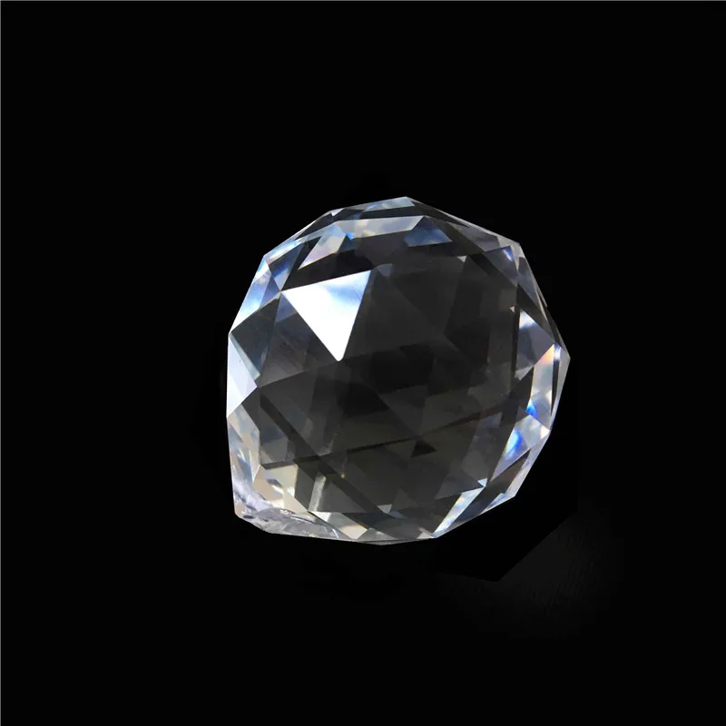 1 шт./лот 50 мм Crystal Prism шары Стекло люстра Suncatcher Запчасти кулон Бесплатная доставка