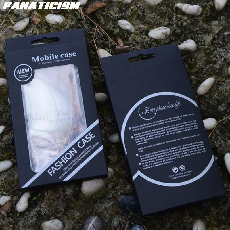 500 шт. универсальный чехол для телефона розничная упаковка черный ПВХ