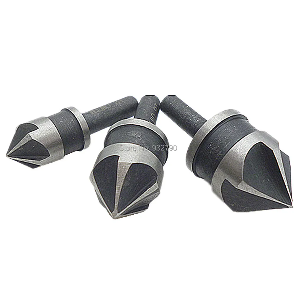 3 шт. 12 мм 16 19 потайной Биты диаметр набор для дерева Пластик фаска режущей головки