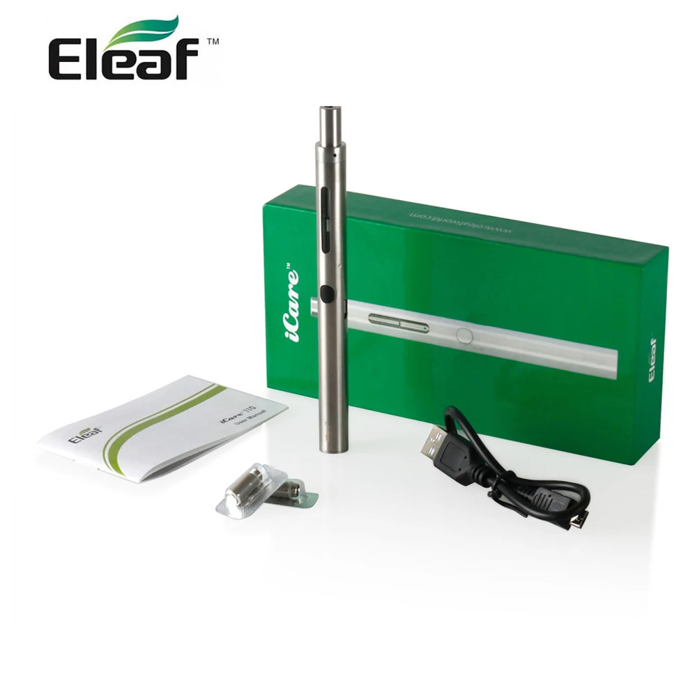 Большая распродажа! стартовый набор Eleaf iCare 110, 1,3 мл, встроенный аккумулятор емкостью 320 мАч, электронная сигарета Eleaf IC Ом