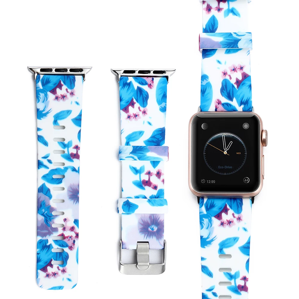 Мягкий ремешок Joyozy для Apple Watch Band 38 мм 42 спортивный iWatch|Ремешки часов| |