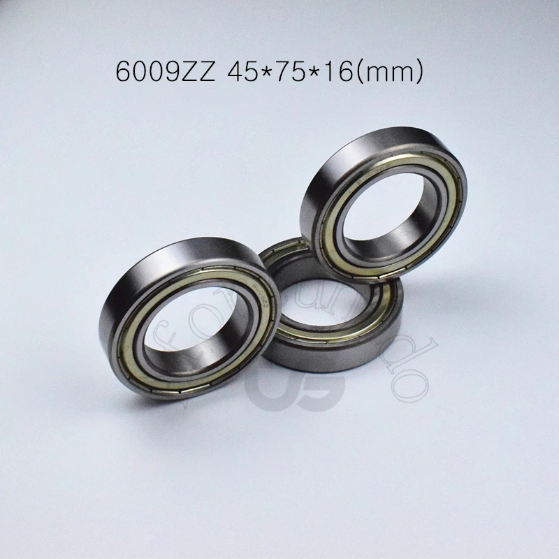6009zz 45*75*16 (мм) 1 шт. подшипник ABEC 5 6009 металлическая герметичная хромированная сталь