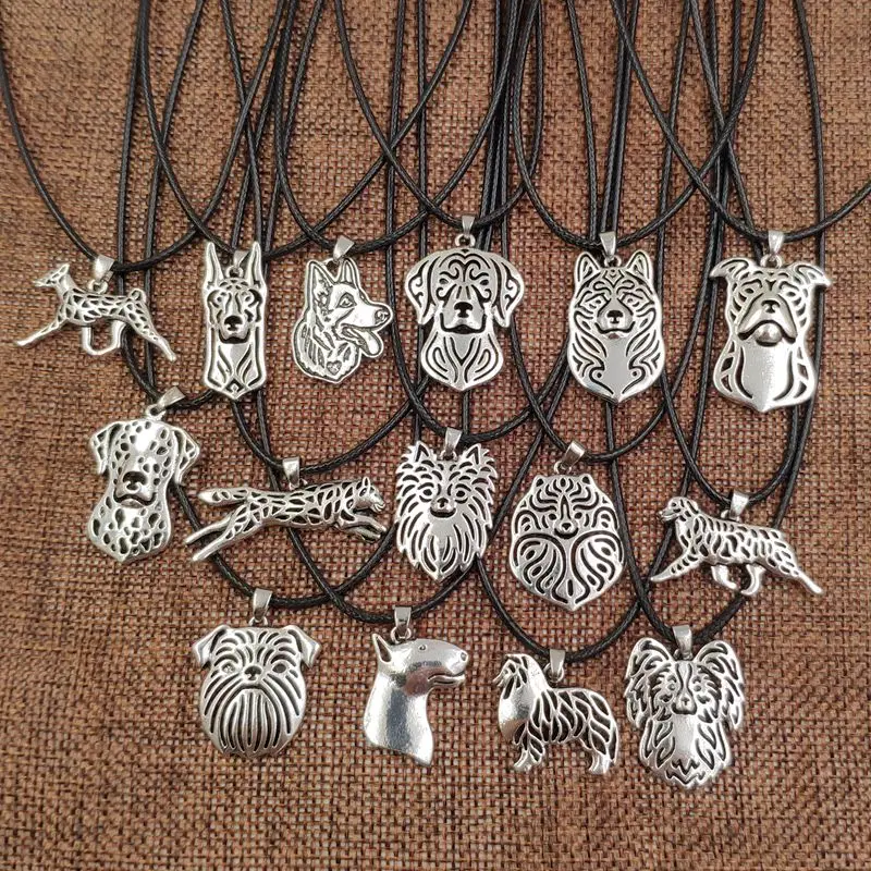 Оптовая продажа 10 шт. старинное веревочное ожерелье ручной работы в стиле ретро