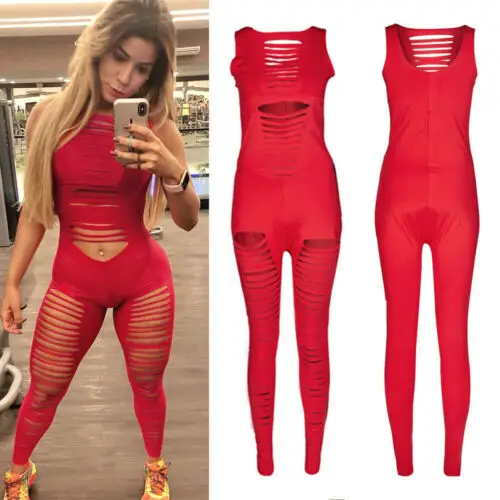 Новая мода 1 шт сексуальный женский полый облегающий боди стрейч трико без