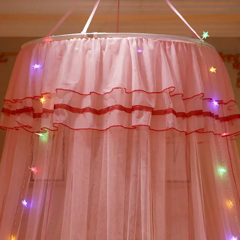 Elgant Canopy Mosquito Net For Double Bed Mosquito Repellent Tent Insect Reject Canopy Bed Curtain Bed Tent New