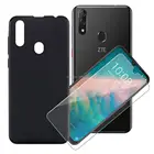 Чехол-накладка для ZTE blade V10, V1000, V10 VITA, защитная пленка из закаленного стекла дюйма