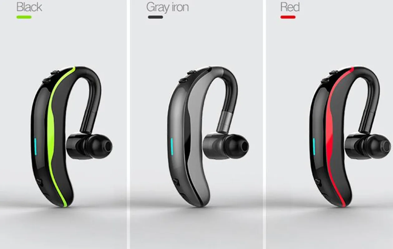 Беспроводные наушники с крючком Bluetooth микрофоном для iphone 7 8 plus x xr xs вождения andriod