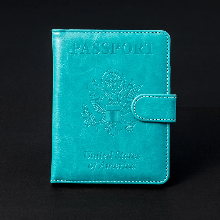 Обложка для американского паспорта с Rfid-блокировкой Женская из США Прямая