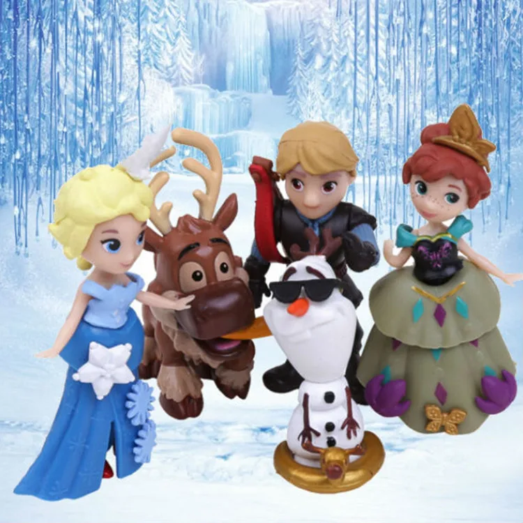 Персонажи из аниме Холодное сердце персонажи мультфильма сердце|Игровые фигурки