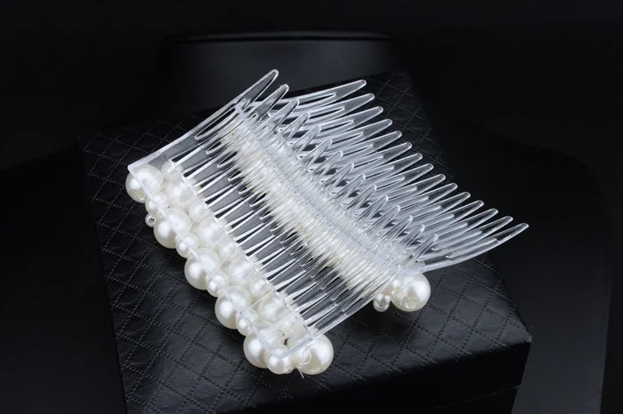 Гребень для волос с жемчугом Женский элегантный свадебный аксессуар невесты и