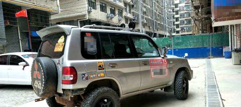 Высокое качество ABS Материал автомобильный спойлер для Mitsubishi Pajero IO 1996-2004 праймер цвет задний багажник украшение в виде хвостового крыла