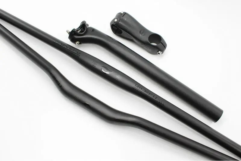 2017 новейший QILEFU горный велосипед матовый UD полностью углеродное волокно Руль