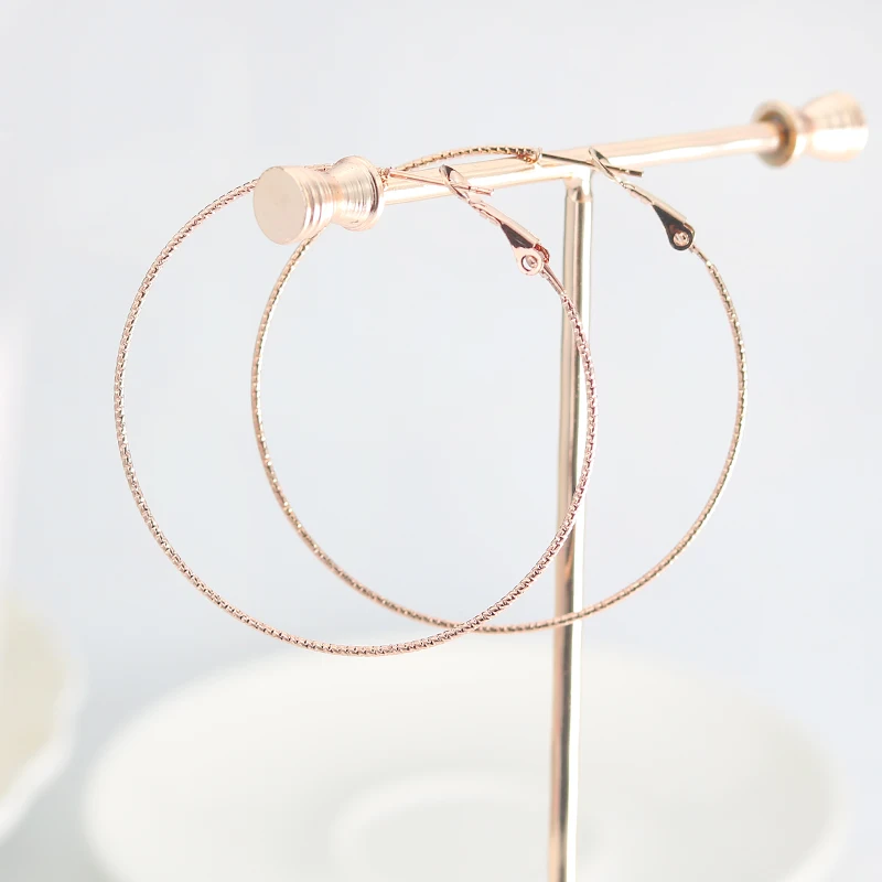 Innopes трендовые золотые серьги-кольца hyperbole большие круглые серьги из нержавеющей