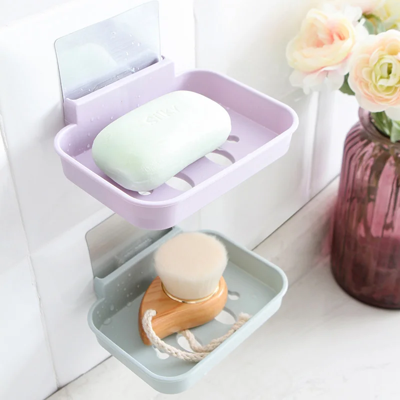 Сливная Soapbox Подставка для губки полка настенный тип смайлик полый прямоугольник