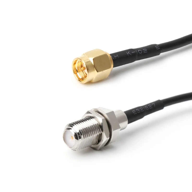 RG174 RF помощью соединительного кабеля F SMA Мужской коаксиальный РЧ отрезок провода