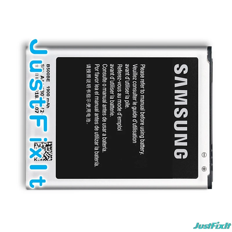 Оригинальная сменная батарея B500BE для samsung GALAXY S4 Mini I9190 I9192 I9195 I9198 настоящая