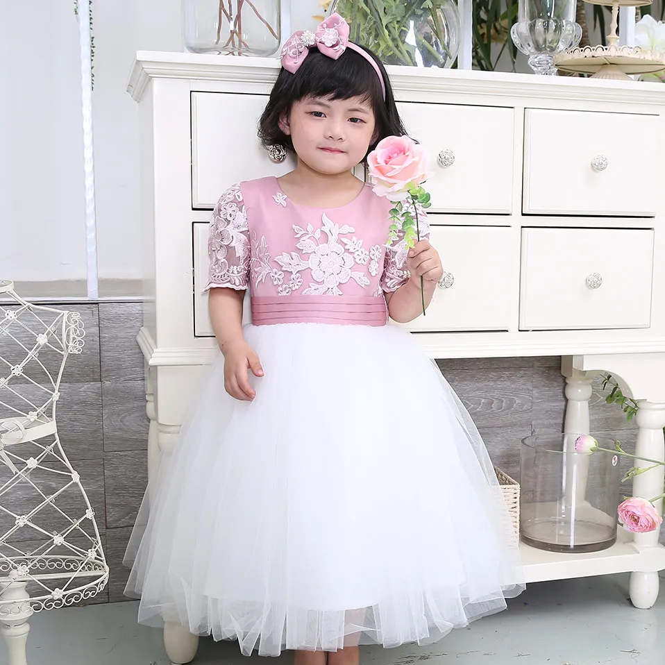Cutestyles/Лидер продаж; платье с цветочным принтом для девочек; одежда для рождественских праздников; G-DMGD911-1184