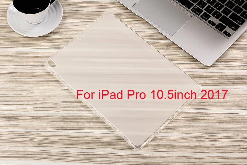 For Pro 10.5 2017 Прозрачный чехол, внутренний матовый мягкий чехол из ТПУ для iPad Mini Pro Air 2 4 5 6 7 8 9 9,7 ''10,5'' 12,9 '''' - Цвет: For Pro 10.5 2017