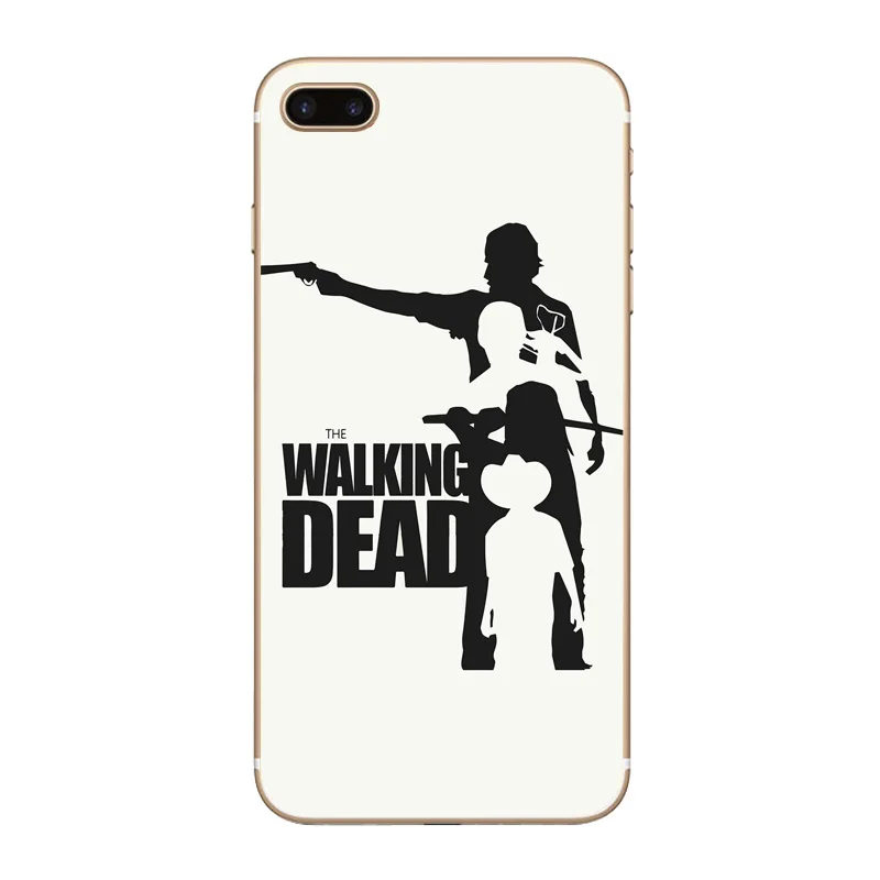 H312 The Walking Dead Прозрачный Жесткий Тонкий чехол для Apple iPhone XR XS Max 4 4s 5 5S SE 5C 6 S 7 8 X Plus |