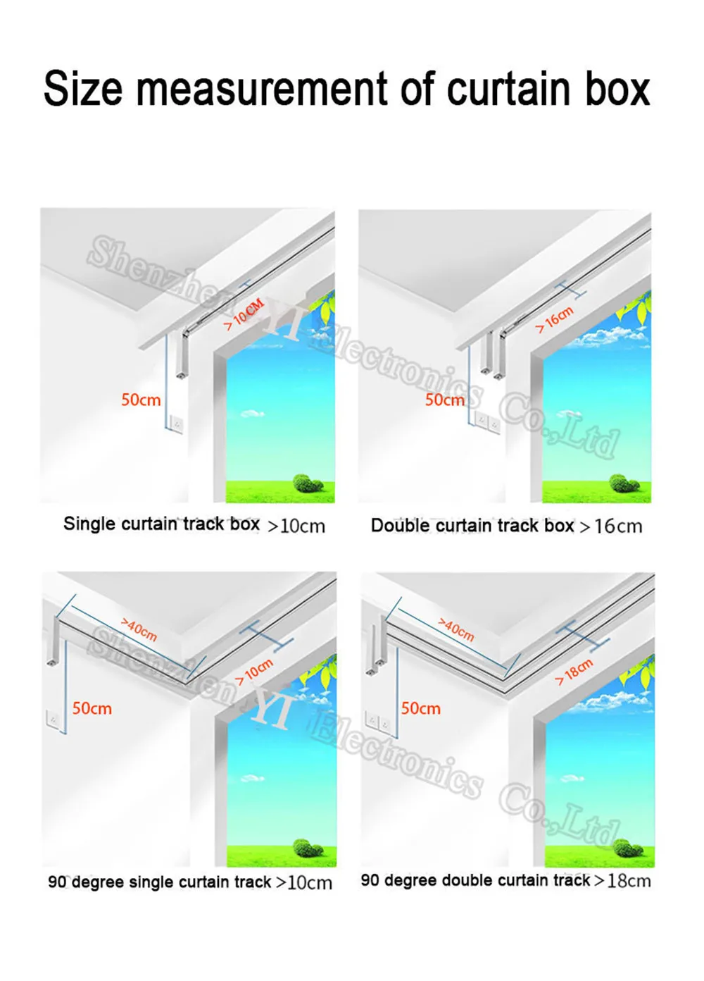 2 м Xiaomi aqara/Dooya KT82/DT82 двигатель Настраиваемые супер довольно шторы трек, высокое качество электрический трек для Умный дом