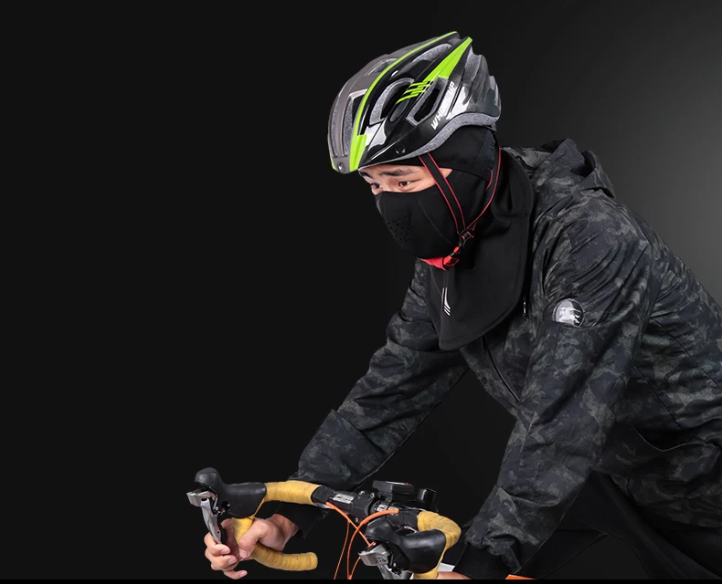 Колеса до Велоспорт маска для катания на лыжах Маска Шапочка для езды на велосипеде Зимняя Маска для лица утепленная Флисовая Балаклава пылезащитный капюшон шляпа Головные уборы
