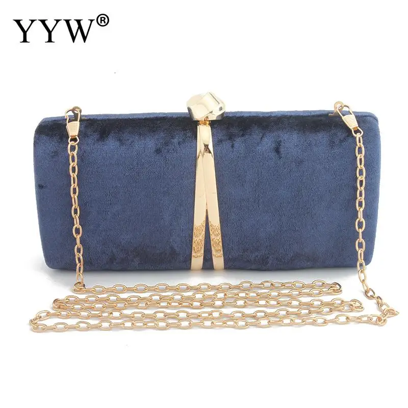 dark blue YYW бордовый клатч для женщин роскошные сумки женские сумки дизайнерские Элегантные золотые черные вечерние сумки для выпускного вечера Bolso - Цвет: dark blue