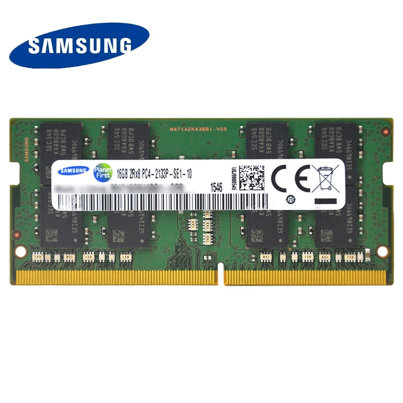 Samsung DDR4 4G 8 г 16 памяти ноутбука Оперативная память 2133 2400 Memoria барабанная палочка