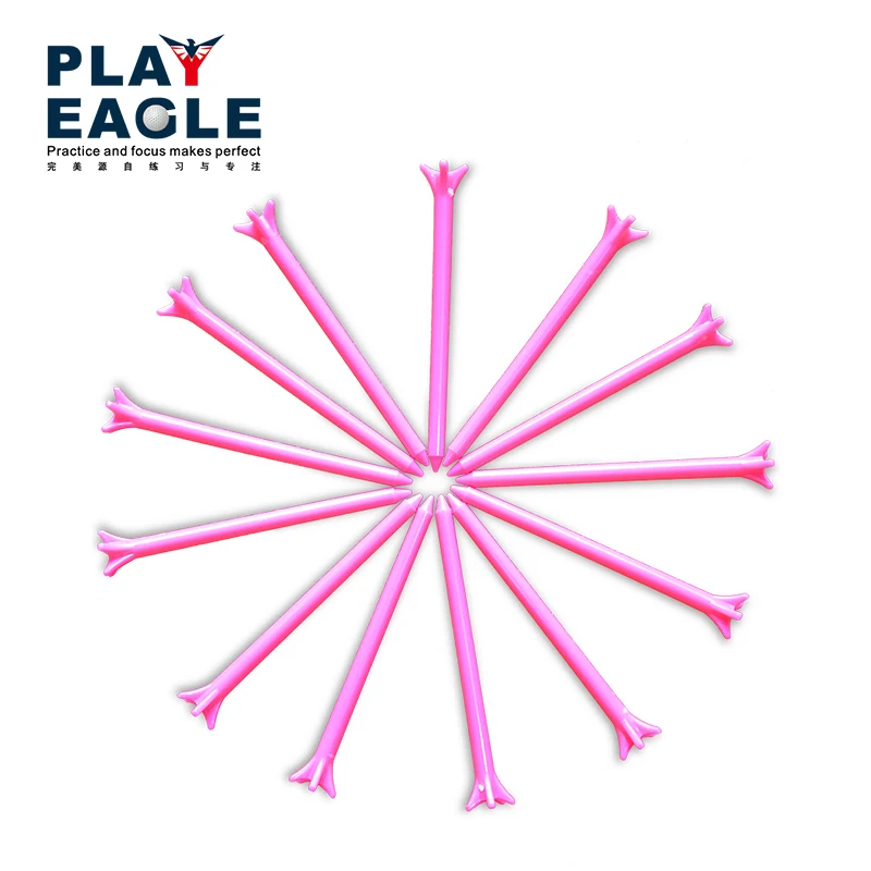 

Driver Golf Plastic Tee 20 pcs Professional Zero Friction ABS Plastic Tee 70/80mm Golf Accessories Tee golf ball holder golf tee
