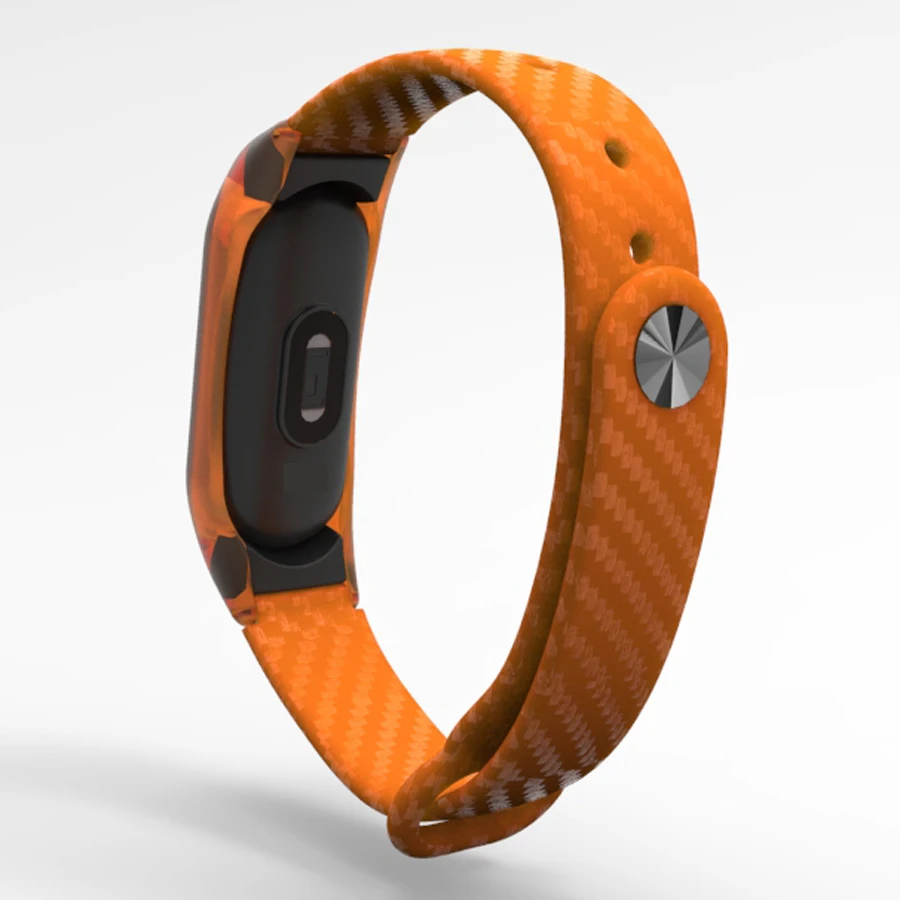 Carbon replacement Strap for Xiaomi Mi Band 2 Silicone For Wristband Smart Bracelet Replacement Belt | Электроника