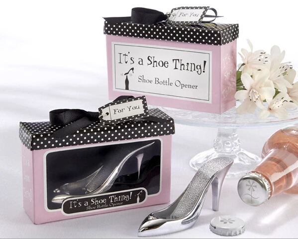 

High Heeled Shoes Bottle Opener Wine Beer Favors Wedding Party Birthday Gifts