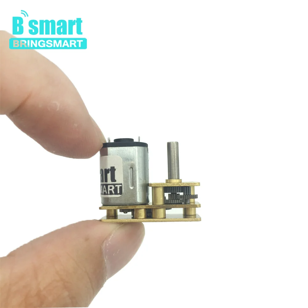 Фото Bringsmart N20 микро DC мотор 6V с обратной передачей для игрушечных моделей DIY Bringsmart N20 микро DC мотор 6V с обратной передачей для игрушечных моделей DIY
