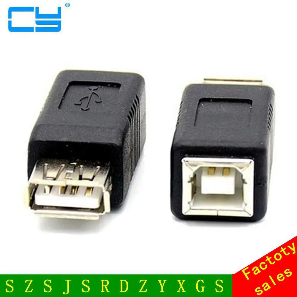 Переходник мама для USB принтера AF/BF детектор квадратного лица гнездовой разъем