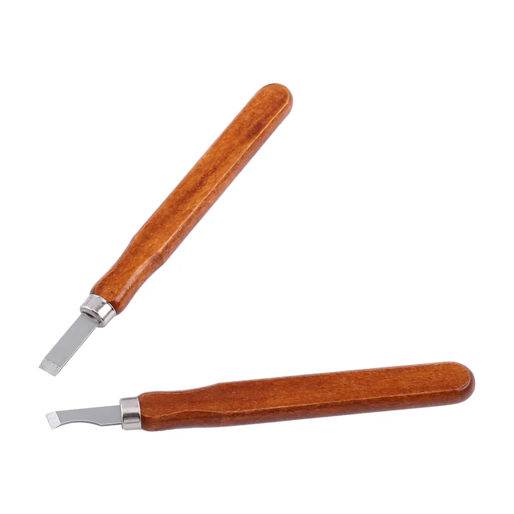 Набор резцов для резьбы по дереву имеют 12 шт./лот ксилография резак ножи комплект