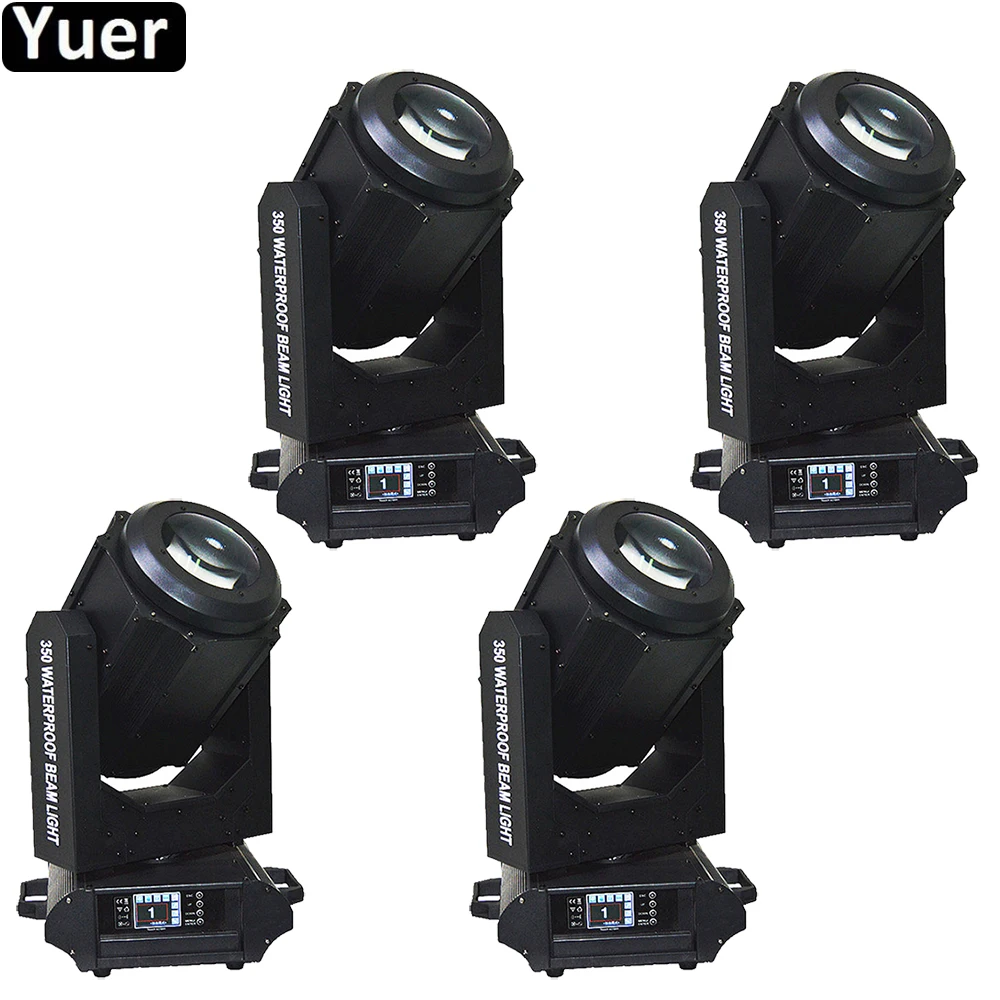 Koop 4 Stks/partij IP65 Beam Moving Head Lihgt Professionele 350W Waterdichte Outdoor Dj Disco Apparatuur Geluid Party Stage Muziek Lichten