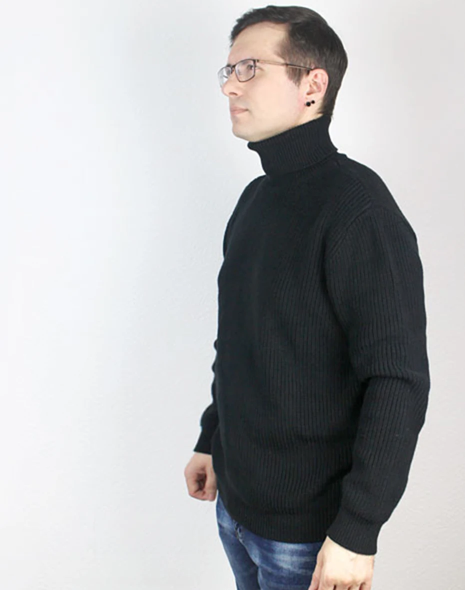 Markless/зимние теплые свитера с высоким воротом для мужчин; sueter hombre; Черная модная повседневная верхняя одежда; вязаные свитера; пуловеры; MSA7722M