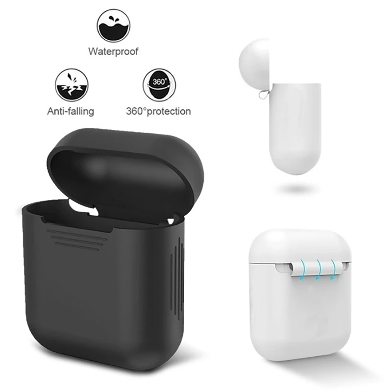 Мини Bluetooth наушники супер чистый стерео бас беспроводная гарнитура наушники зарядная коробка подходит для оригинальных iphone ушей
