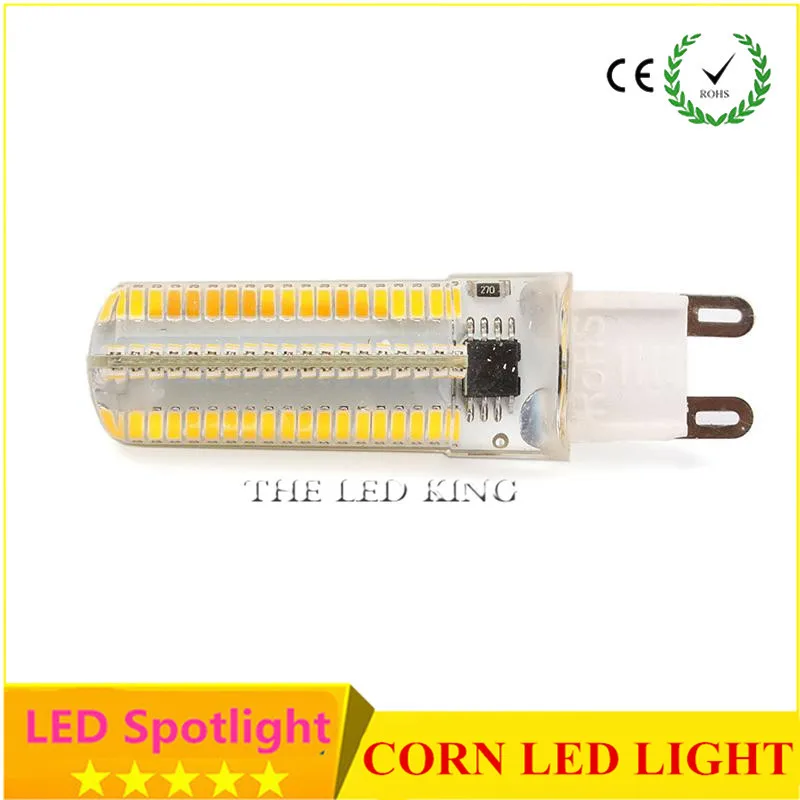 5 шт./лот супер яркие SMD2835 3014 220V 7 Вт 9 12 15 21W светодиоидная лампа с регулируемой