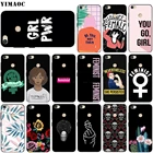 Чехол для Xiaomi Redmi MI Note MAX 3, 6a, 7, 6, 8, 9, 10, GO SE, A1, A2, A3 Lite, 8A, F1 Pro, феминистская девушка