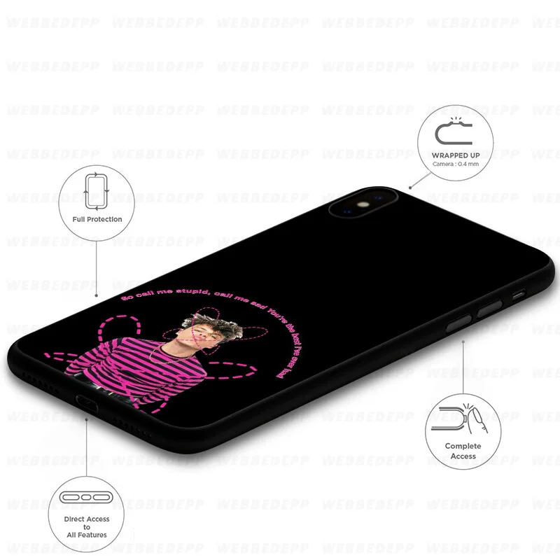 WEBBEDEPP Yungblud Singer Soft Case for Huawei Mate Honor 20 6A 7A 7C 7X 8 9 9X 10 View Lite Pro 30 |