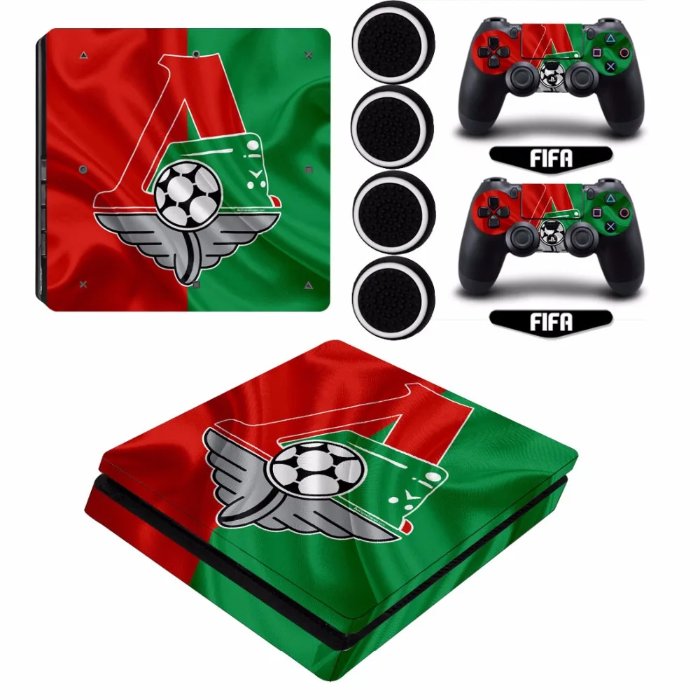 Civanca винил PS4 тонкий кожи локомотив Москва FC защитный Стикеры для Slim консоли|stickers